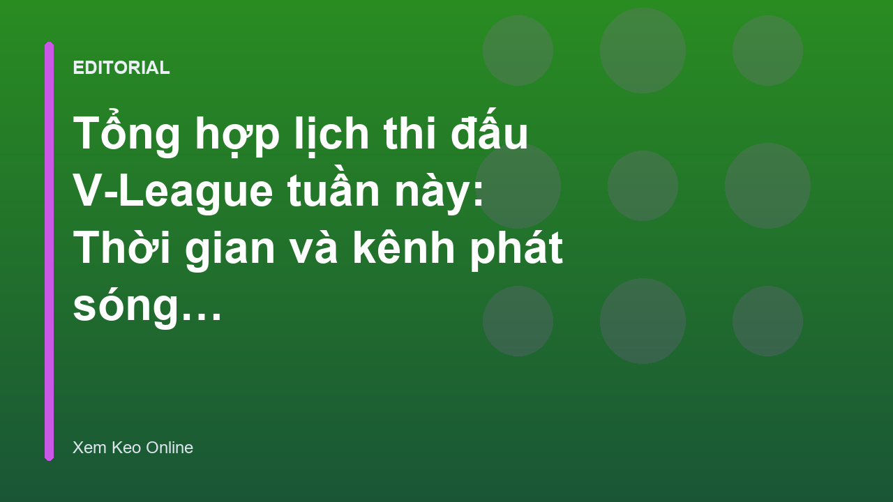 Cầu thủ thi đấu tại giải V-League
